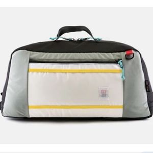 Topo Designs Mountain Duffel Bag Backpack - Silver 40L